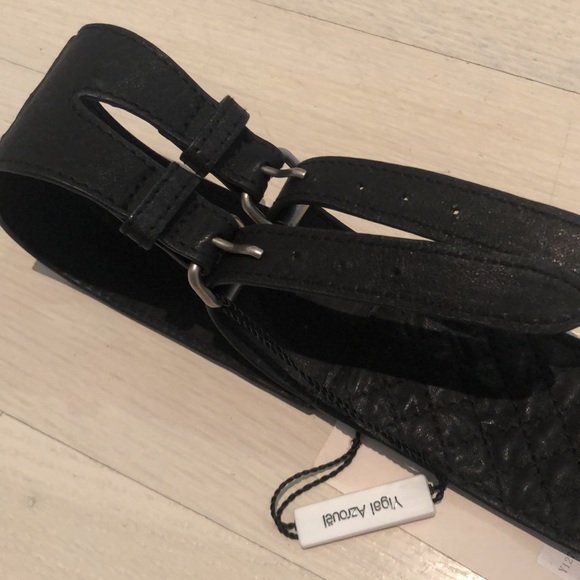 Yigal Azouel NWT quilted belt size XS - Picture 4 of 8